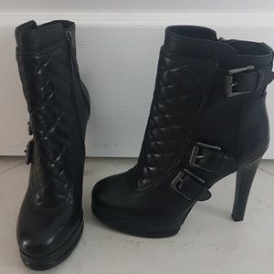 Nine West leather booties
